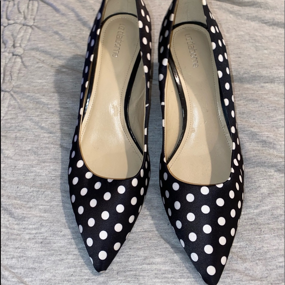 Liz Claiborne Polka Dot Heels